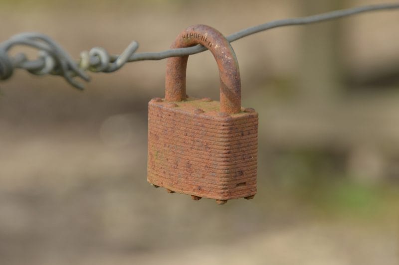 Padlock March 2017 © Luchia Houghton