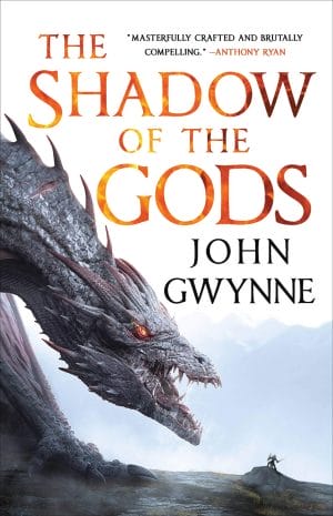 Shadow of the Gods by John Gwynne Book Cover