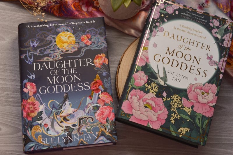 Daughter of the Moon Goddess Sue Lynn Tan US (left) and UK (right) hardcovers