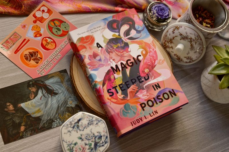A Magic Steeped In Poison by Judy I Lin and preorder incentives