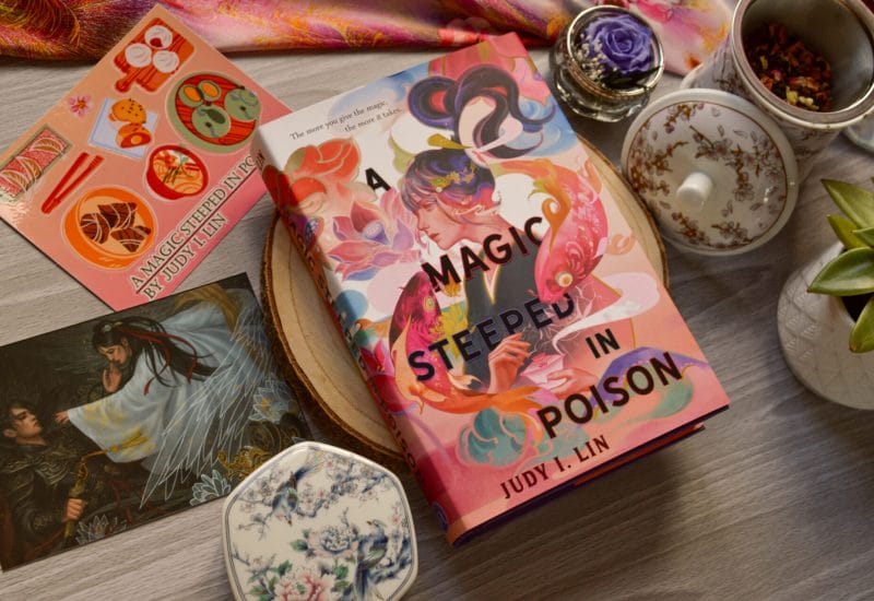 A Magic Steeped In Poison by Judy I Lin and preorder incentives